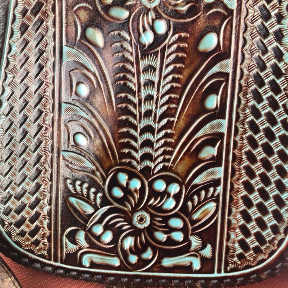 Patricia Nash Savini saddle bag crossbody